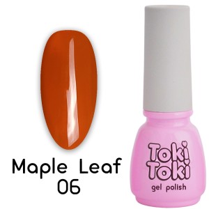 Гель лак Toki-Toki Maple Leaf  №06,  5мл